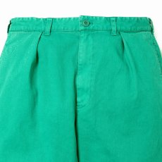 画像3: CHALLENGER/PIGMENT CHINO TROUSER（GREEN）［ピグメントチノトラウザー-26春夏］ (3)