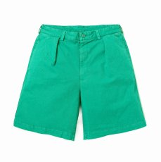 画像1: CHALLENGER/PIGMENT CHINO SHORTS（GREEN）［ピグメントチノショーツ-26春夏］ (1)