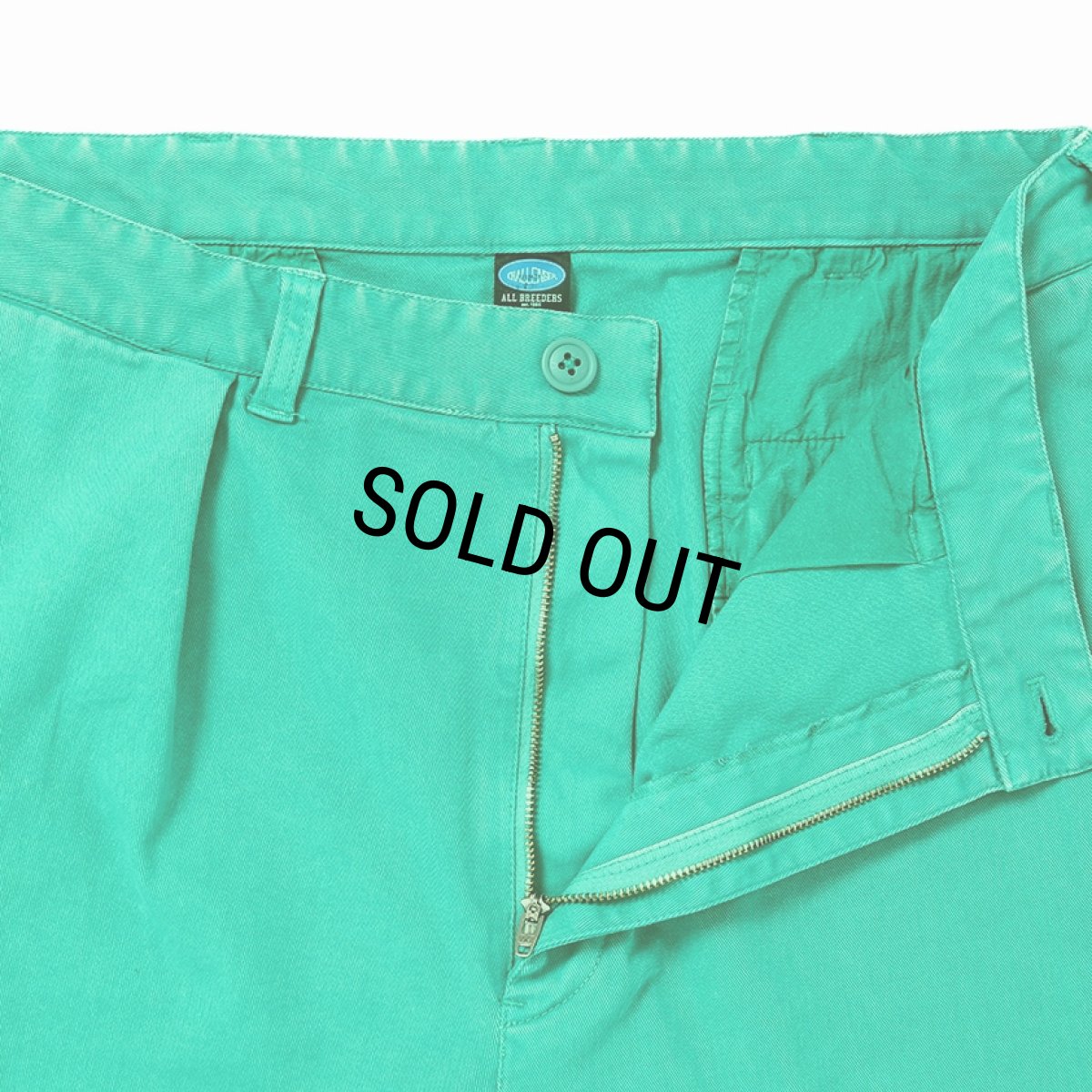 画像4: CHALLENGER/PIGMENT CHINO TROUSER（GREEN）［ピグメントチノトラウザー-26春夏］ (4)