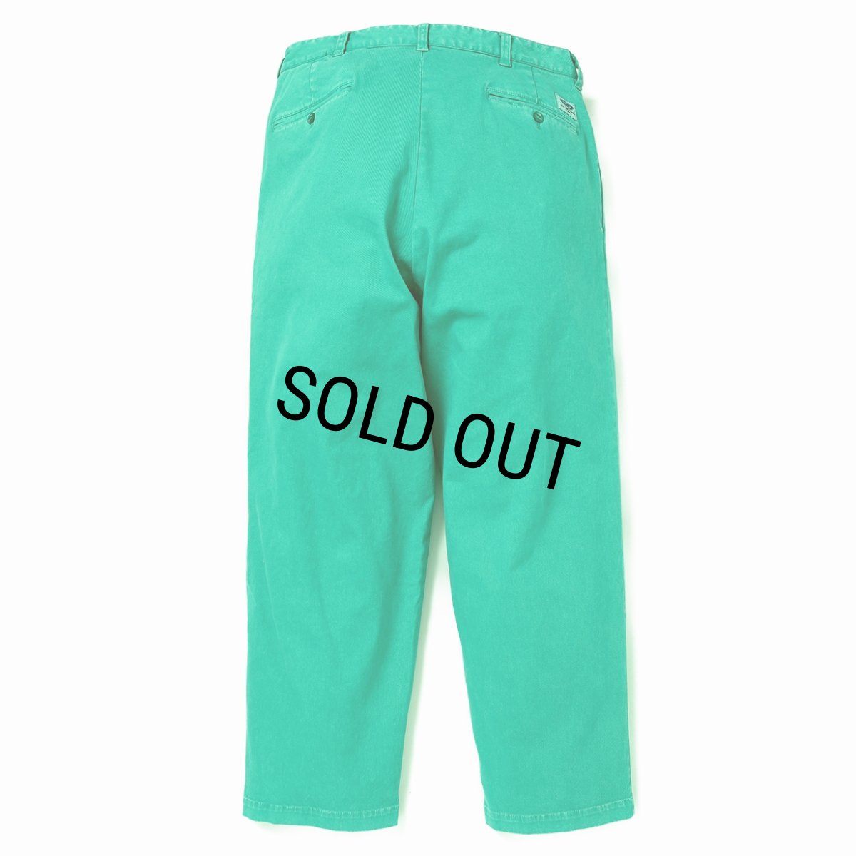 画像2: CHALLENGER/PIGMENT CHINO TROUSER（GREEN）［ピグメントチノトラウザー-26春夏］ (2)
