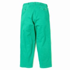 画像2: CHALLENGER/PIGMENT CHINO TROUSER（GREEN）［ピグメントチノトラウザー-26春夏］ (2)