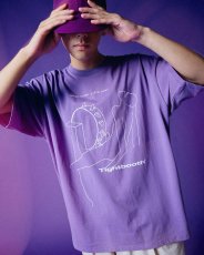 画像5: TIGHTBOOTH/NEW GEAR S/S T-SHIRT（Purple）［ニューギアT-26春夏］ (5)