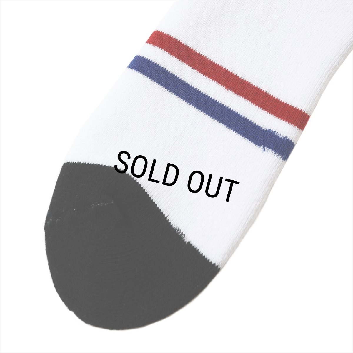 画像5: PORKCHOP/BAR&SHIELD SOX（WHITE）［バー&シールドソックス-26春夏］ (5)