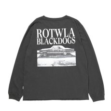 画像1: 【ご予約受付中！26年8月入荷予定】ROTTWEILER/R9 PHOTO LS TEE（BLACK）［26秋冬］ (1)