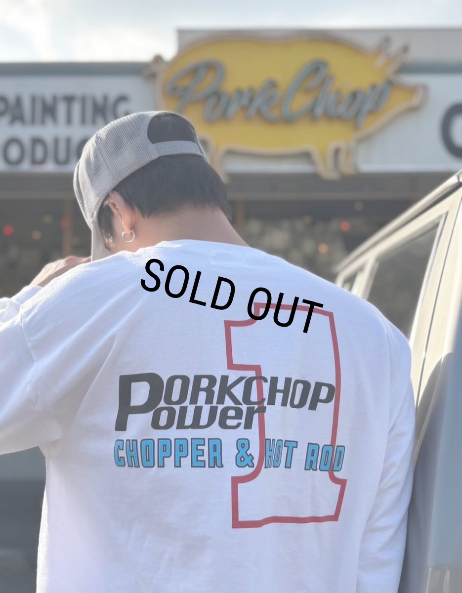 画像6: PORKCHOP/P POWER POCKET L/S TEE（WHITE）［Pパワーポケット長袖T-26春夏］ (6)