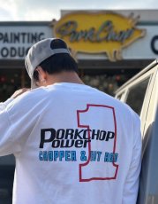 画像6: PORKCHOP/P POWER POCKET L/S TEE（WHITE）［Pパワーポケット長袖T-26春夏］ (6)
