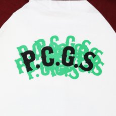 画像4: PORKCHOP/DEVIL FACE RAGLAN L/S TEE（BURGUNDY）［デビルフェイスラグラン長袖T-26春夏］ (4)