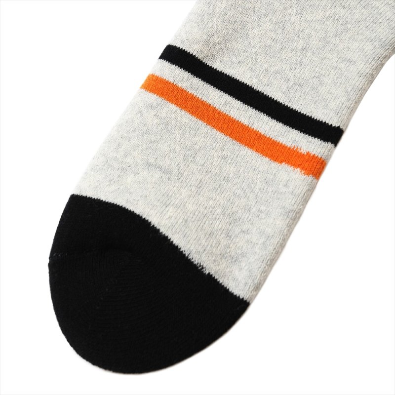 画像3: PORKCHOP/BAR&SHIELD SOX（GRAY）［バー&シールドソックス-26春夏］