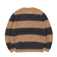 画像2: 【ご予約受付中！26年9月入荷予定】ROTTWEILER/BORDER KNIT（BEIGE）［26秋冬］ (2)