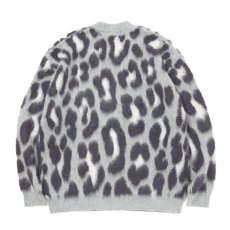 画像2: 【ご予約受付中！26年10月入荷予定】ROTTWEILER/LEOPARD CARDIGAN（GRAY）［26秋冬］ (2)