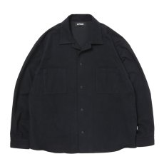 画像1: 【ご予約受付中！26年9月入荷予定】ROTTWEILER/R9 OPEN COLLAR SHIRT（BLACK）［26秋冬］ (1)