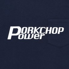 画像3: PORKCHOP/P POWER POCKET L/S TEE（NAVY）［Pパワーポケット長袖T-26春夏］ (3)
