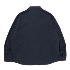 画像2: 【ご予約受付中！26年9月入荷予定】ROTTWEILER/R9 OPEN COLLAR SHIRT（NAVY）［26秋冬］ (2)