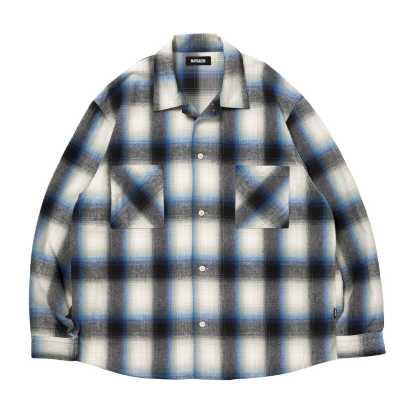 画像1: 【ご予約受付中！26年9月入荷予定】ROTTWEILER/R9 OMBRE CHECK SHIRT（BLUE）［26秋冬］