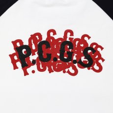 画像4: PORKCHOP/DEVIL FACE RAGLAN L/S TEE（NAVY）［デビルフェイスラグラン長袖T-26春夏］ (4)