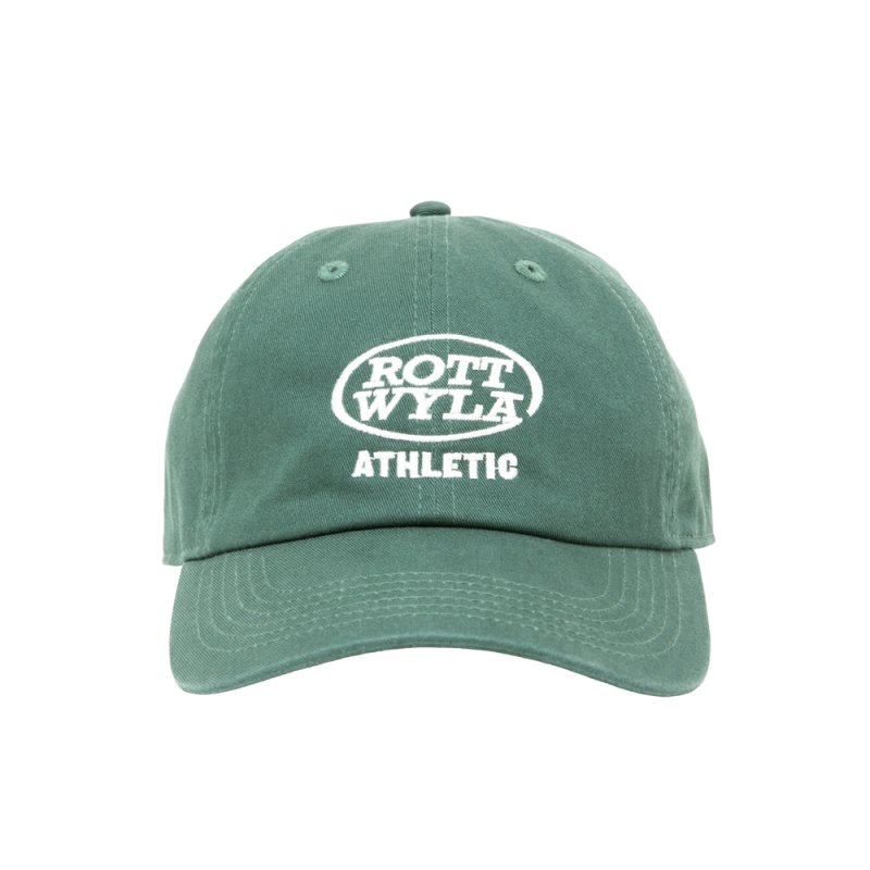 画像1: 【ご予約受付中！26年7月入荷予定】ROTTWEILER/ATHLETIC CAP（GREEN）［26秋冬］