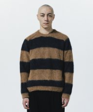 画像4: 【ご予約受付中！26年9月入荷予定】ROTTWEILER/BORDER KNIT（BEIGE）［26秋冬］ (4)