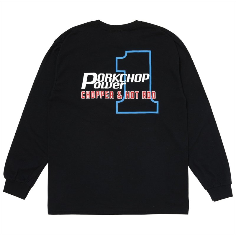 画像2: PORKCHOP/P POWER POCKET L/S TEE（BLACK）［Pパワーポケット長袖T-26春夏］