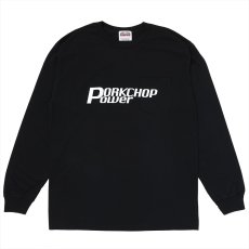 画像2: PORKCHOP/P POWER POCKET L/S TEE（BLACK）［Pパワーポケット長袖T-26春夏］ (2)