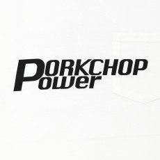 画像3: PORKCHOP/P POWER POCKET L/S TEE（WHITE）［Pパワーポケット長袖T-26春夏］ (3)