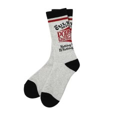 画像1: PORKCHOP/WAVE LOGO SOX（GRAY）［ウェーブロゴソックス-26春夏］ (1)