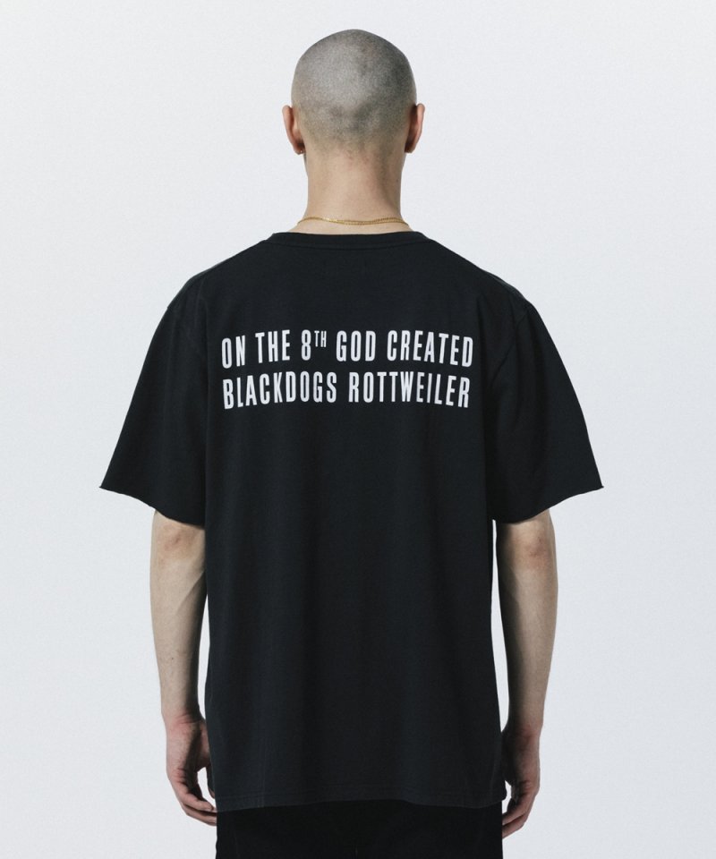 画像3: 【ご予約受付中！26年7月入荷予定】ROTTWEILER/R9 GOD TEE（BLACK）［26秋冬］