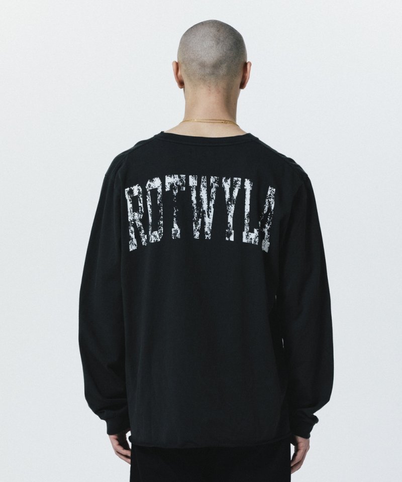 画像3: 【ご予約受付中！26年8月入荷予定】ROTTWEILER/R9 ROTWYLA LS TEE（BLACK）［26秋冬］