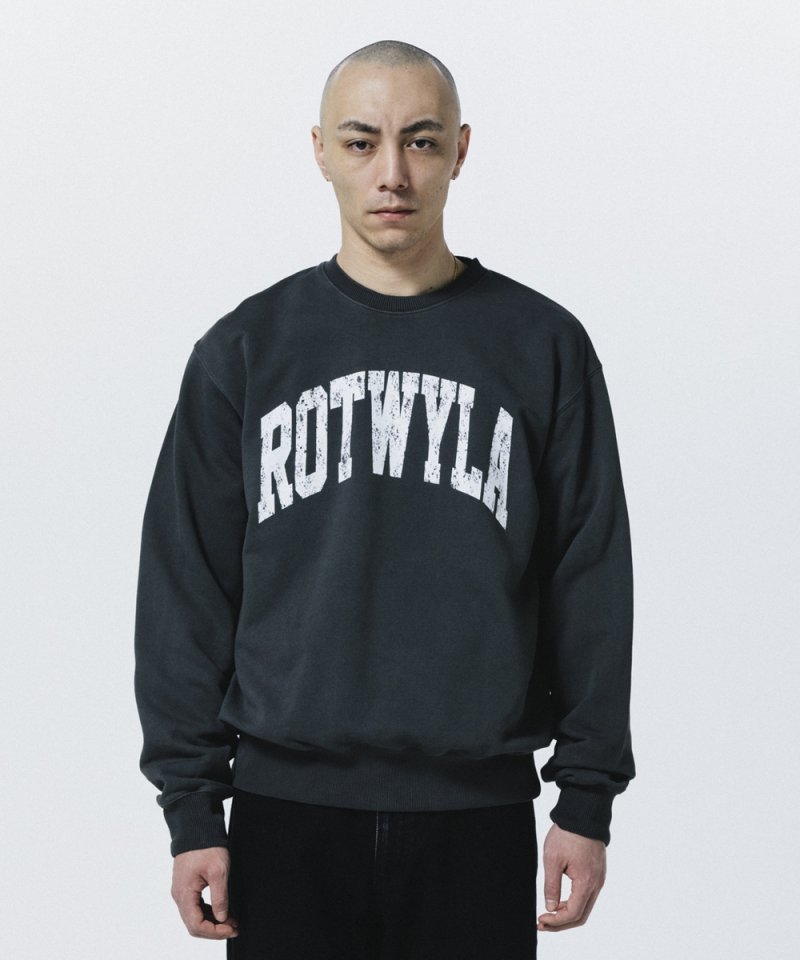 画像3: 【ご予約受付中！26年9月入荷予定】ROTTWEILER/ROTWYLA SWEAT（BLACK）［26秋冬］