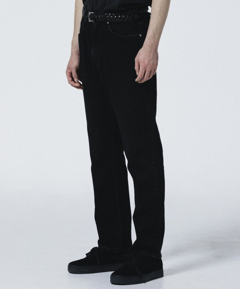 画像3: 【ご予約受付中！26年9月入荷予定】ROTTWEILER/R9 05 WASHDENIM PANTS（BLACK）［26秋冬］