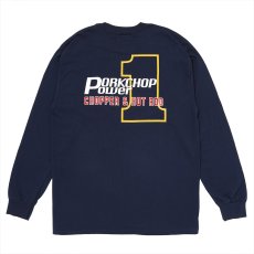 画像1: PORKCHOP/P POWER POCKET L/S TEE（NAVY）［Pパワーポケット長袖T-26春夏］ (1)