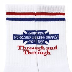 画像4: PORKCHOP/BAR&SHIELD SOX（WHITE）［バー&シールドソックス-26春夏］ (4)