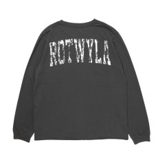 画像1: 【ご予約受付中！26年8月入荷予定】ROTTWEILER/R9 ROTWYLA LS TEE（BLACK）［26秋冬］ (1)