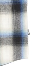 画像4: 【ご予約受付中！26年9月入荷予定】ROTTWEILER/R9 OMBRE CHECK SHIRT（BLUE）［26秋冬］ (4)