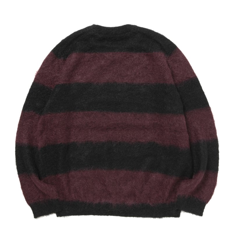 画像2: 【ご予約受付中！26年9月入荷予定】ROTTWEILER/BORDER KNIT（RED）［26秋冬］