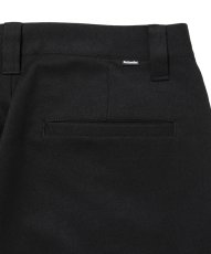 画像3: 【ご予約受付中！26年9月入荷予定】ROTTWEILER/R9 TWILL SLACKS（BLACK）［26秋冬］ (3)
