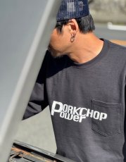 画像7: PORKCHOP/P POWER POCKET L/S TEE（BLACK）［Pパワーポケット長袖T-26春夏］ (7)