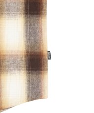 画像4: 【ご予約受付中！26年9月入荷予定】ROTTWEILER/R9 OMBRE CHECK SHIRT（BROWN）［26秋冬］ (4)