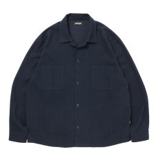 画像1: 【ご予約受付中！26年9月入荷予定】ROTTWEILER/R9 OPEN COLLAR SHIRT（NAVY）［26秋冬］ (1)