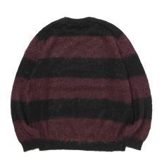 画像2: 【ご予約受付中！26年9月入荷予定】ROTTWEILER/BORDER KNIT（RED）［26秋冬］ (2)