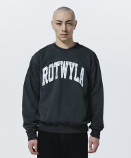 画像5: 【ご予約受付中！26年9月入荷予定】ROTTWEILER/ROTWYLA SWEAT（BLACK）［26秋冬］ (5)