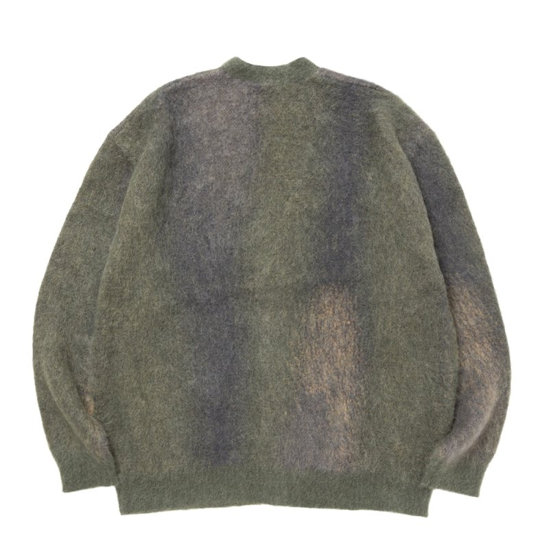 画像2: 【ご予約受付中！26年9月入荷予定】ROTTWEILER/PATERNED CARDIGAN（GREEN）［26秋冬］