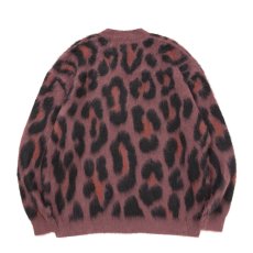 画像2: 【ご予約受付中！26年10月入荷予定】ROTTWEILER/LEOPARD CARDIGAN（BLACK）［26秋冬］ (2)