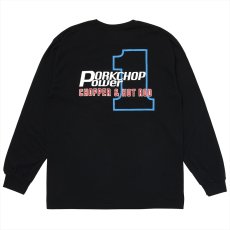 画像1: PORKCHOP/P POWER POCKET L/S TEE（BLACK）［Pパワーポケット長袖T-26春夏］ (1)