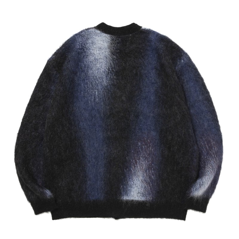 画像2: 【ご予約受付中！26年9月入荷予定】ROTTWEILER/PATERNED CARDIGAN（NAVY）［26秋冬］