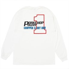 画像1: PORKCHOP/P POWER POCKET L/S TEE（WHITE）［Pパワーポケット長袖T-26春夏］ (1)
