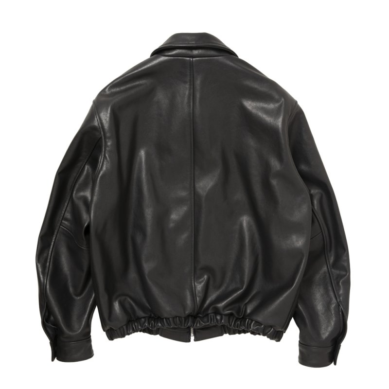 画像2: 【ご予約受付中！26年10月入荷予定】ROTTWEILER/R9 LEATHER JACKET（BLACK）［26秋冬］