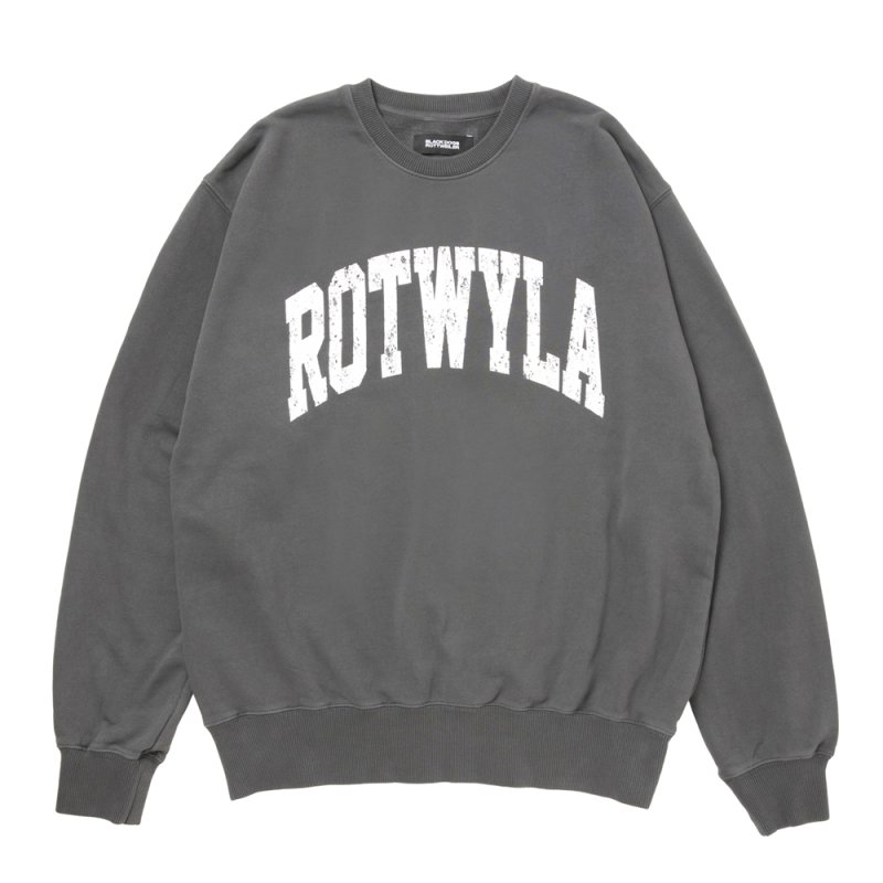 画像1: 【ご予約受付中！26年9月入荷予定】ROTTWEILER/ROTWYLA SWEAT（BLACK）［26秋冬］