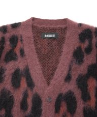 画像3: 【ご予約受付中！26年10月入荷予定】ROTTWEILER/LEOPARD CARDIGAN（BLACK）［26秋冬］ (3)