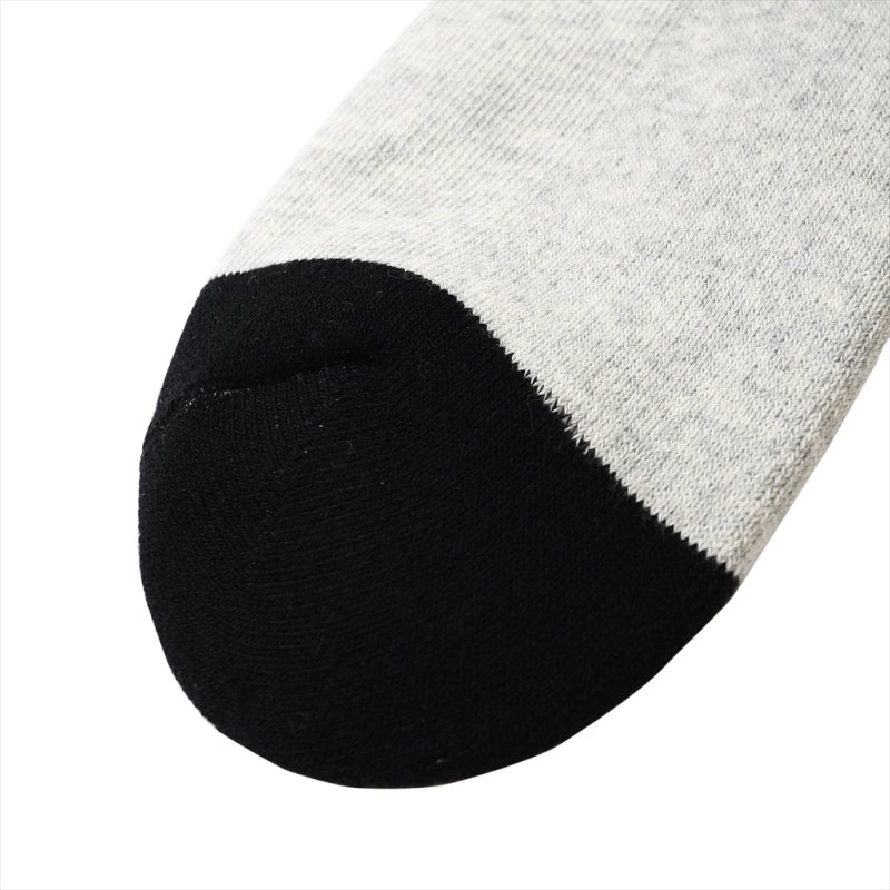 画像3: PORKCHOP/WAVE LOGO SOX（GRAY）［ウェーブロゴソックス-26春夏］
