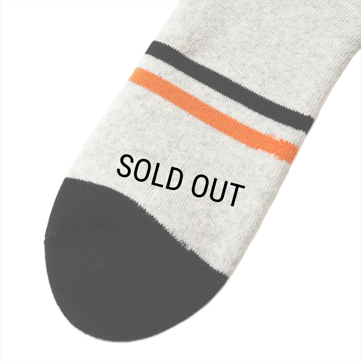 画像5: PORKCHOP/BAR&SHIELD SOX（GRAY）［バー&シールドソックス-26春夏］ (5)